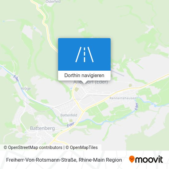 Freiherr-Von-Rotsmann-Straße Karte