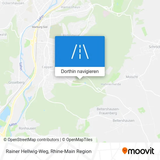 Rainer Hellwig-Weg Karte