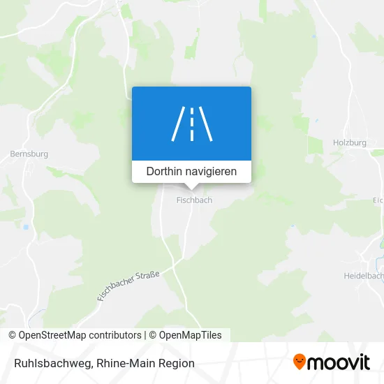 Ruhlsbachweg Karte