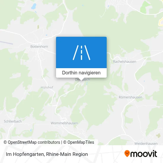 Im Hopfengarten Karte