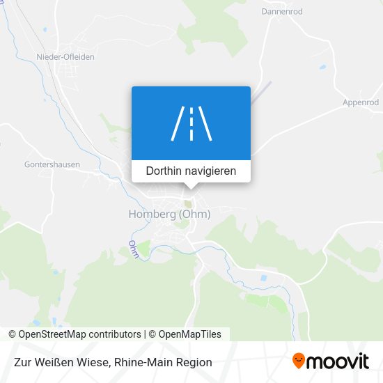 Zur Weißen Wiese Karte