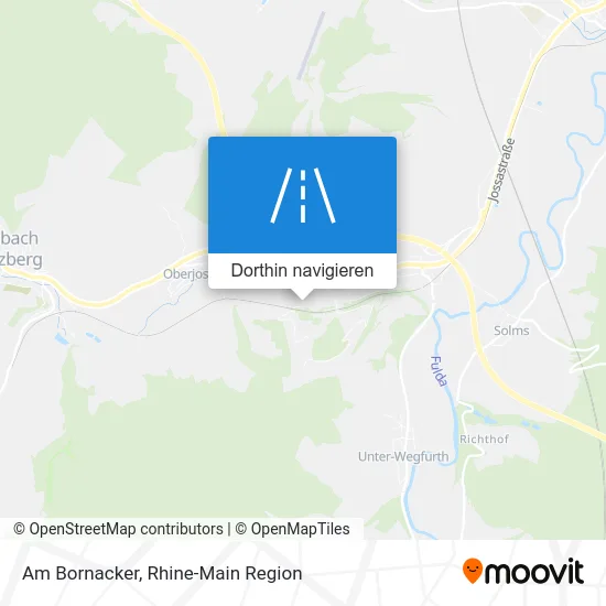 Am Bornacker Karte