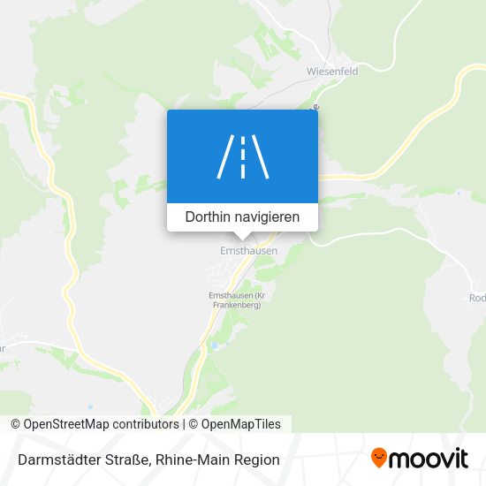 Darmstädter Straße Karte
