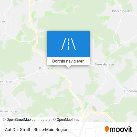 Auf Der Struth Karte
