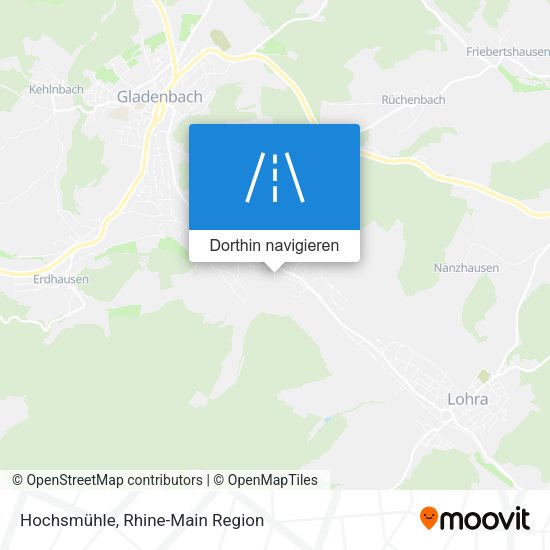 Hochsmühle Karte