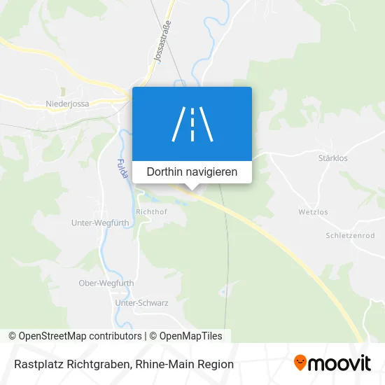 Rastplatz Richtgraben Karte