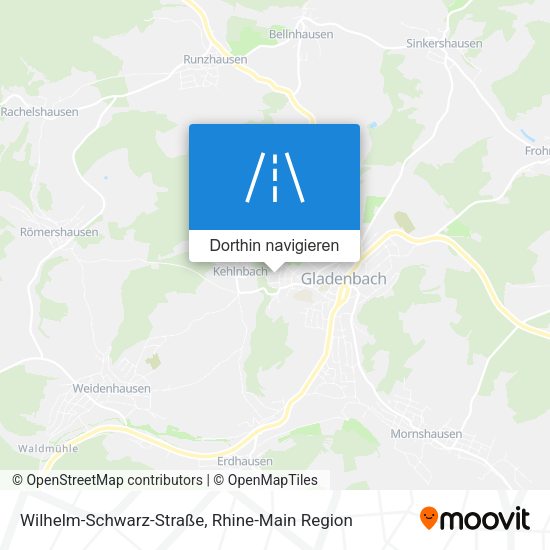 Wilhelm-Schwarz-Straße Karte
