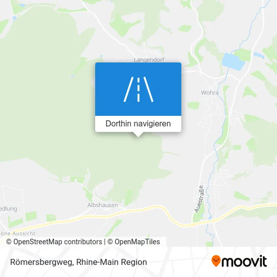 Römersbergweg Karte
