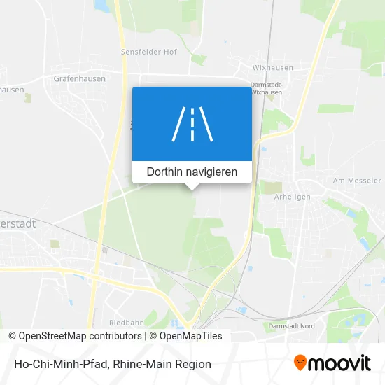 Ho-Chi-Minh-Pfad Karte