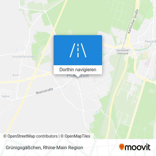 Grünigsgäßchen Karte