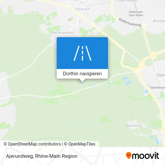 Ajerundweg Karte