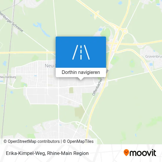 Erika-Kimpel-Weg Karte