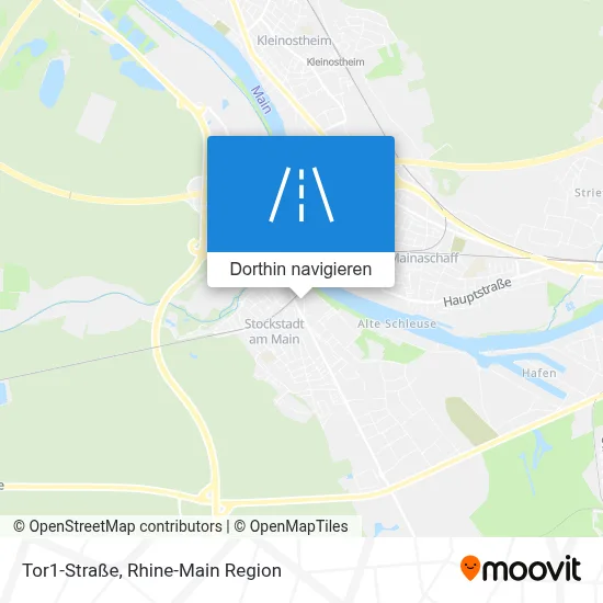 Tor1-Straße Karte