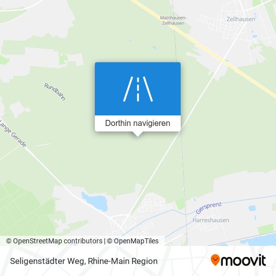 Seligenstädter Weg Karte