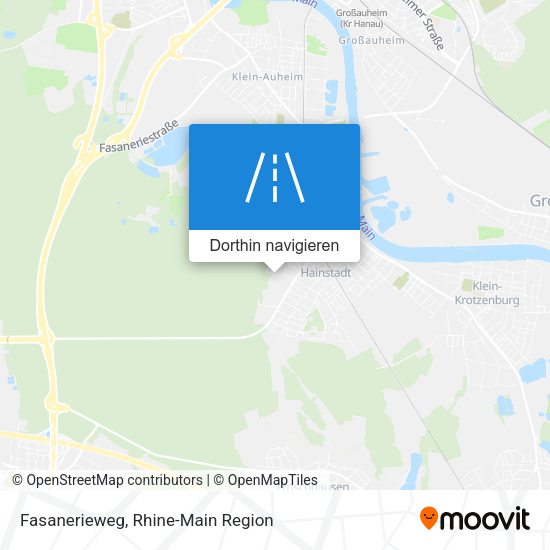 Fasanerieweg Karte