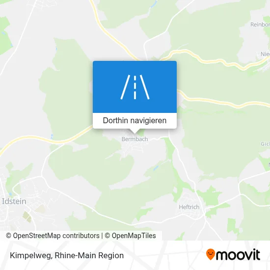 Kimpelweg Karte