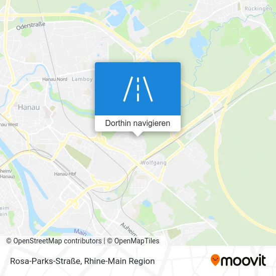 Rosa-Parks-Straße Karte