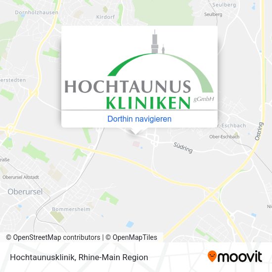 Hochtaunusklinik Karte