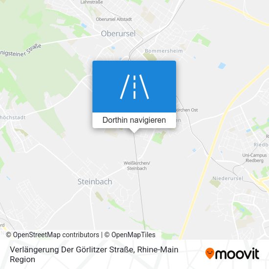 Verlängerung Der Görlitzer Straße Karte