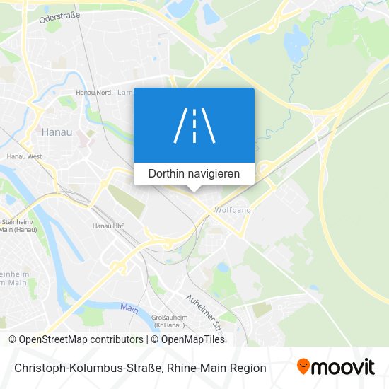Christoph-Kolumbus-Straße Karte
