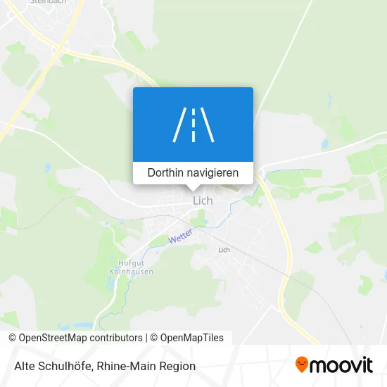 Alte Schulhöfe Karte