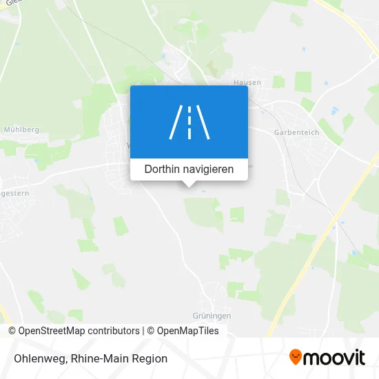Ohlenweg Karte
