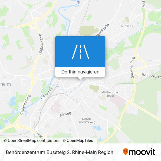 Behördenzentrum Bussteig 2 Karte