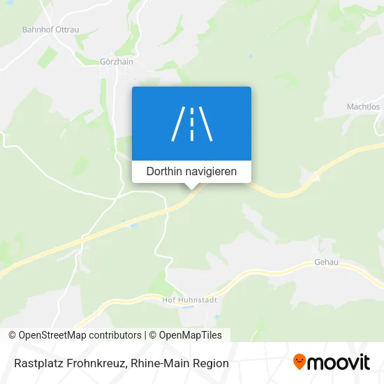 Rastplatz Frohnkreuz Karte