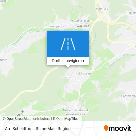 Am Scheidforst Karte