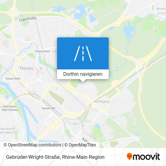 Gebrüder-Wright-Straße Karte