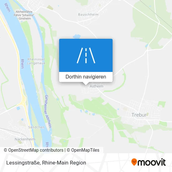 Lessingstraße Karte