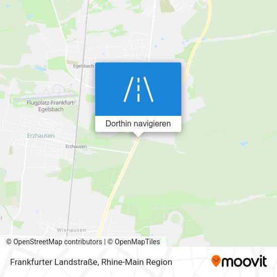 Frankfurter Landstraße Karte