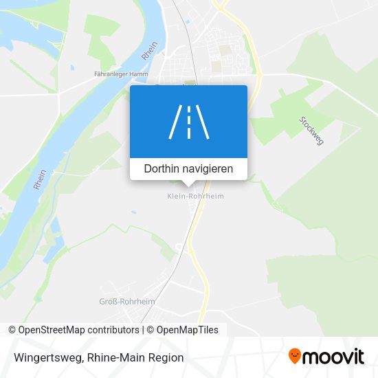 Wingertsweg Karte