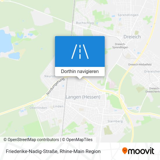 Friederike-Nadig-Straße Karte