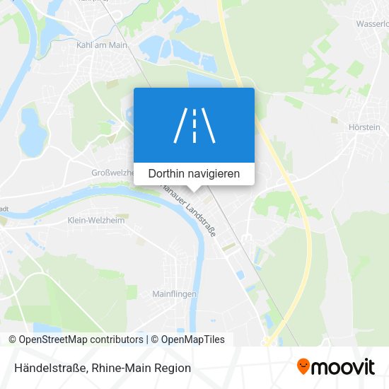 Händelstraße Karte