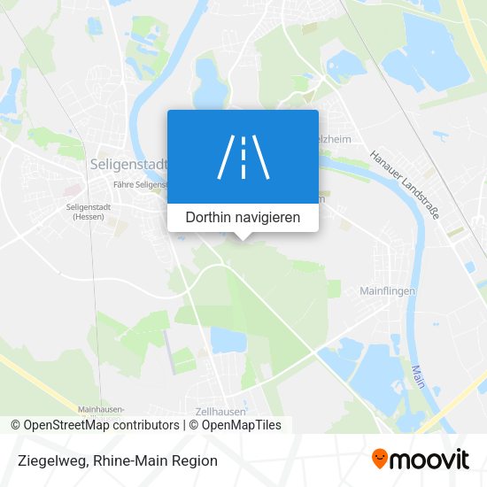 Ziegelweg Karte