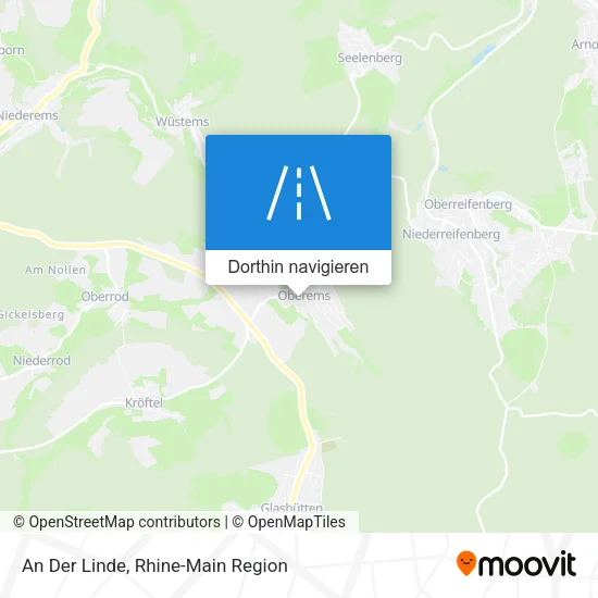 An Der Linde Karte