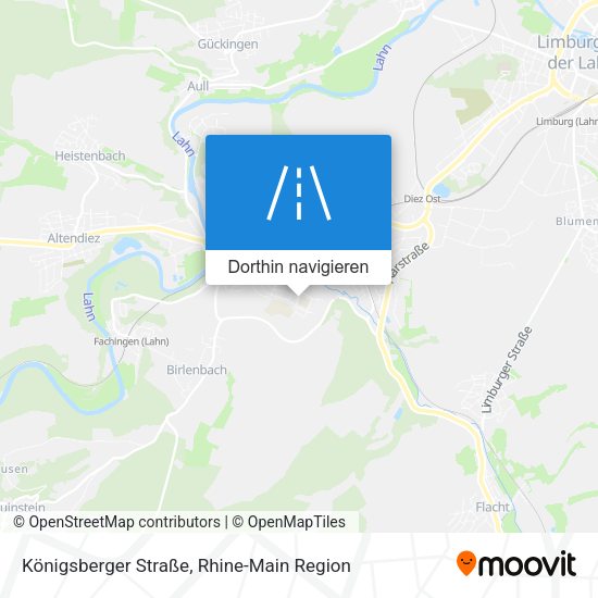 Königsberger Straße Karte