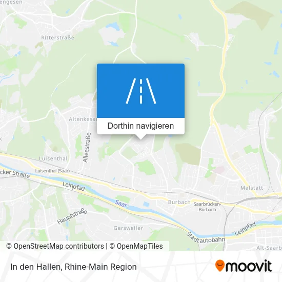 In den Hallen Karte