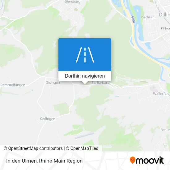 In den Ulmen Karte