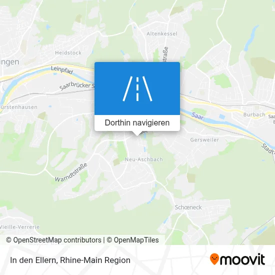 In den Ellern Karte
