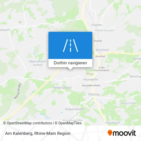 Am Kalenberg Karte