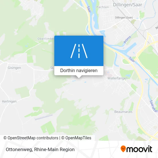 Ottonenweg Karte