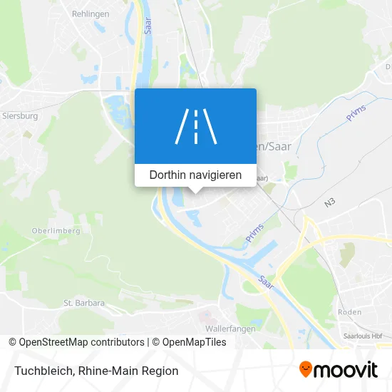 Tuchbleich Karte