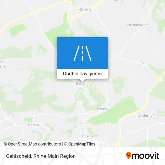 Gehlscheid Karte