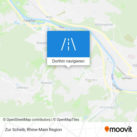 Zur Scheib Karte