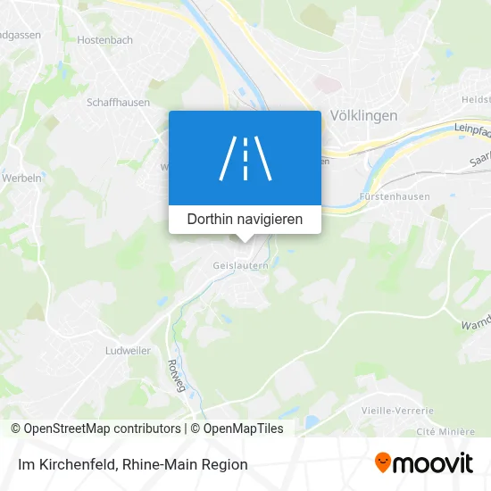 Im Kirchenfeld Karte