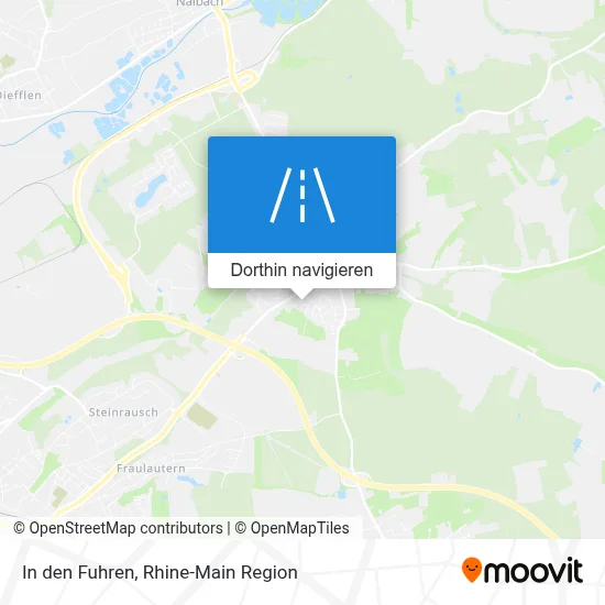 In den Fuhren Karte