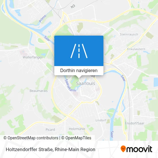 Holtzendorffer Straße Karte