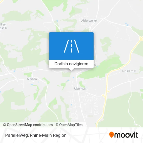 Parallelweg Karte